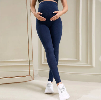 Women'S Maternity Leggings over the Belly Full Length Pregnancy Yoga Pants Active Wear Workout Leggings